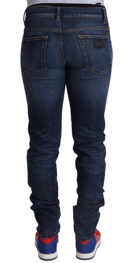 Dolce & Gabbana - Elegant Slim Fit Stretch Skinny Jeans