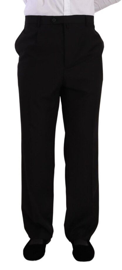 Domenico Tagliente - Elegant Black Two-Piece Suit with Deconstructed Blazer