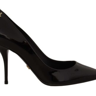 Dolce & Gabbana - Elegant Patent Leather Heels Pumps