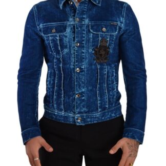 Dolce & Gabbana - Elegant Corduroy Logo Jacket