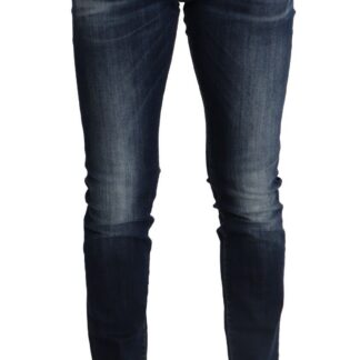 Dolce & Gabbana - Elegant Gray Slim Fit Denim