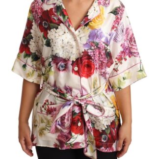 Dolce & Gabbana - Elegant Sicily Bag Print Blouse