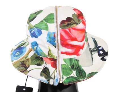 Dolce & Gabbana - Floral Cotton Stretch Bucket Hat