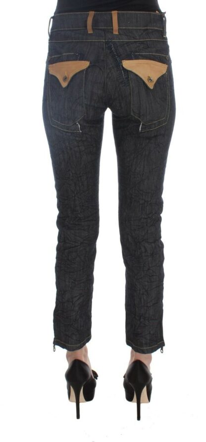 PLEIN SUD - Chic Slim Fit Capri Cropped Jeans