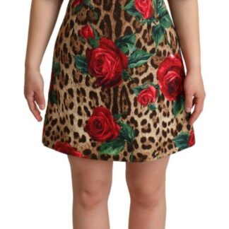 Dolce & Gabbana - Elegant Sunflower Open Shoulder Dress