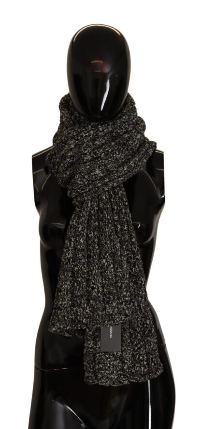 Dolce & Gabbana - Elegant Virgin Wool Blend Knitted Shawl