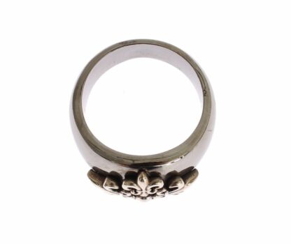 Nialaya - Sleek Silver Men's Statement Ring