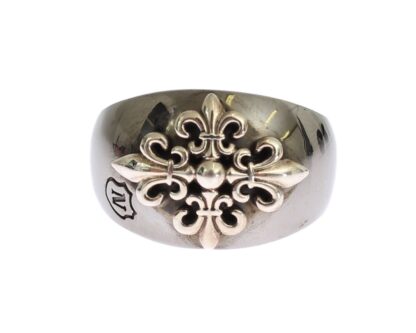 Nialaya - Sleek Silver Men's Statement Ring