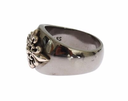 Nialaya - Sleek Silver Men's Statement Ring