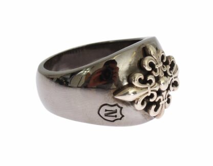 Nialaya - Sleek Silver Men's Statement Ring