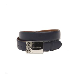 Billionaire Italian Couture - Elegant Black Leather Belt