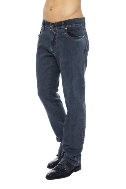 Billionaire Italian Couture - Embroidered Italian Regular Fit Jeans