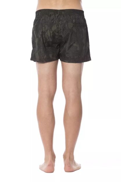 Roberto Cavalli Sport - Sleek Army Printed Men's Swimsuit