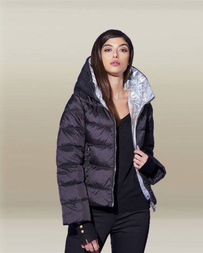 Silvian Heach - Elegant Envelope Puffer Jacket