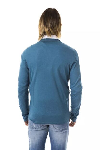 BYBLOS - Elegant Teal Long Sleeve Cardigan