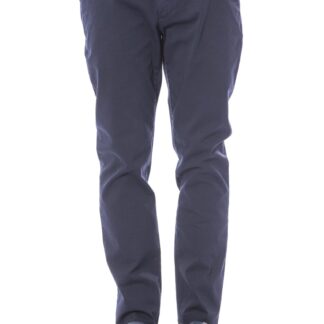 Verri - Black Cotton Men Pant