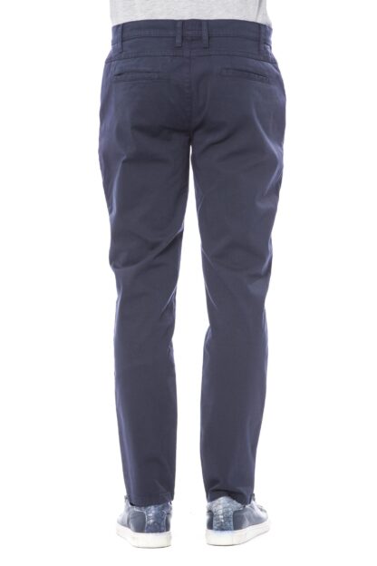 Verri - Elegant Blue Chino Trousers