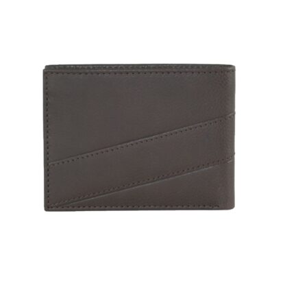 La Martina - Elegant Dark Brown Calfskin Wallet