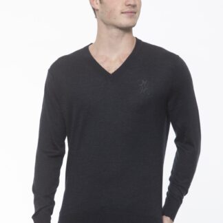 Billionaire Italian Couture - Gray Cashmere Men Sweater