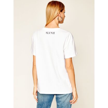 Silvian Heach - Chic White Fenetoe Tee for Effortless Style