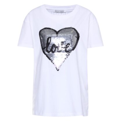 Silvian Heach - Chic White Fenetoe Tee for Effortless Style