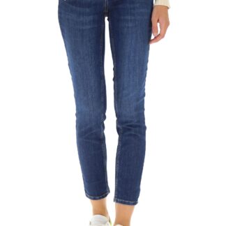 Silvian Heach - High-Waist Slim Light Blue Jeans