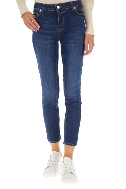 Silvian Heach - Divine High Waist Dark Blue Jeans