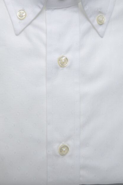 Robert Friedman - Elegant White Button Down Shirt