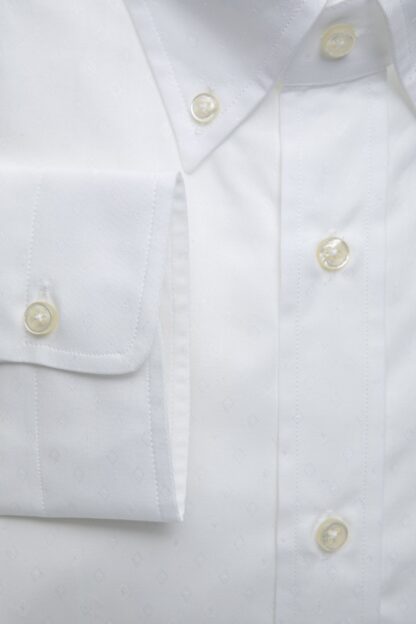 Robert Friedman - Elegant White Button Down Shirt