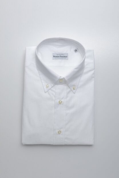 Robert Friedman - Elegant White Button Down Shirt