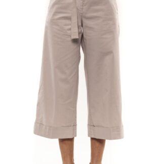 Peserico - White Cotton Women Trouser