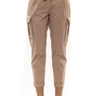 Peserico - Elegant Blue Stretch Trousers