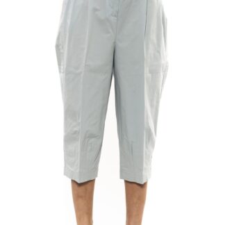 Peserico - Elegant Blue Stretch Trousers