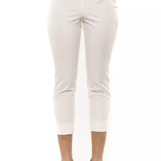 Peserico - Elegant Blue Stretch Trousers