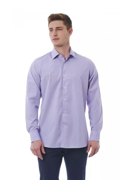 Bagutta - Chic Italian Collar Regular Fit Men's Shirt