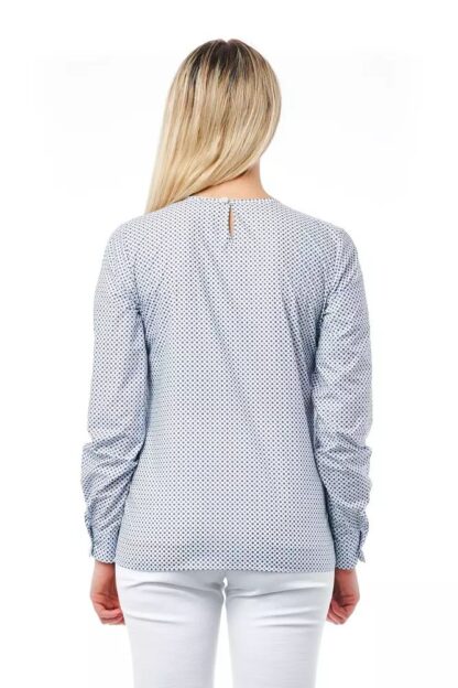 Bagutta - Elegant Light-Blue Cotton Blouse