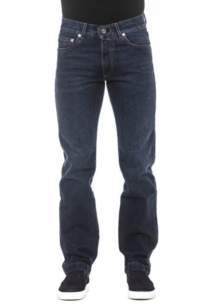 Billionaire Italian Couture - Embroidered Elegance Regular Fit Denim