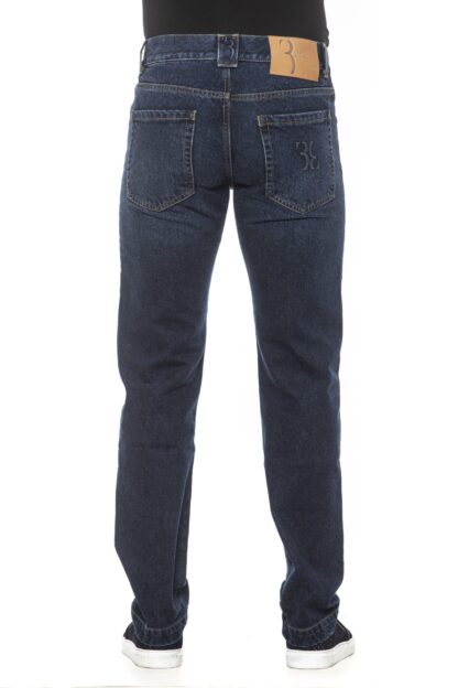 Billionaire Italian Couture - Embroidered Elegance Regular Fit Denim