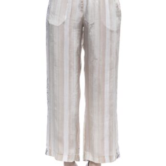 Peserico - Elegant Palazzo Pants in Multicolor Gabardine