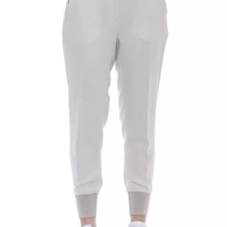 Peserico - White Cotton Women Pant