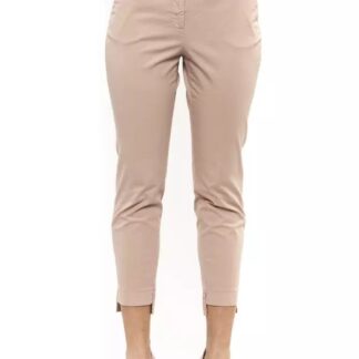 Peserico - White Cotton Women Pant