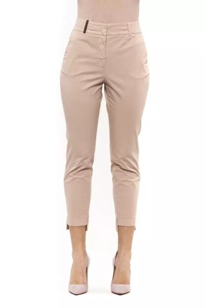 Peserico - Chic Ankle Trousers in Cotton