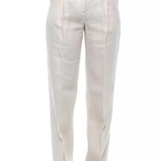 Peserico - Beige Cotton Women Trouser