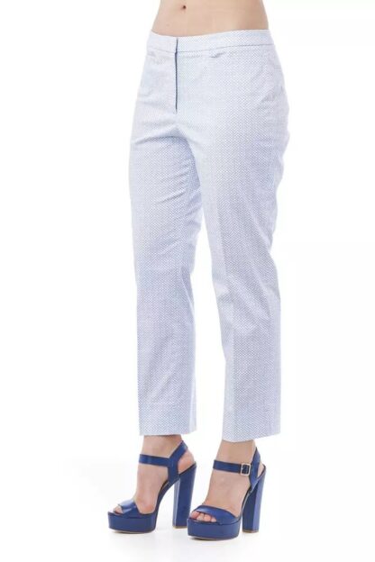 Peserico - Elegant Geometric Pattern Trousers