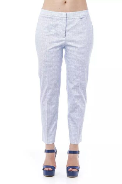 Peserico - Elegant Geometric Pattern Trousers