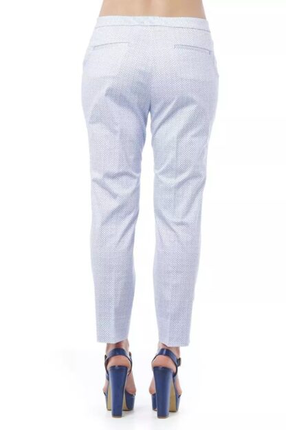 Peserico - Elegant Geometric Pattern Trousers