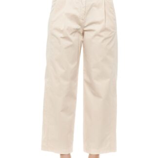 Peserico - Beige Cotton Women Pant