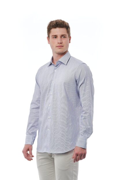 Bagutta - Elegant Italian Collar Regular Fit Men's Shirt