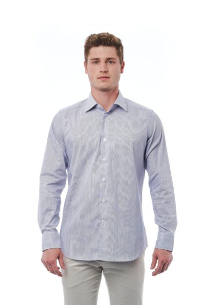 Bagutta - Elegant Italian Collar Regular Fit Men's Shirt