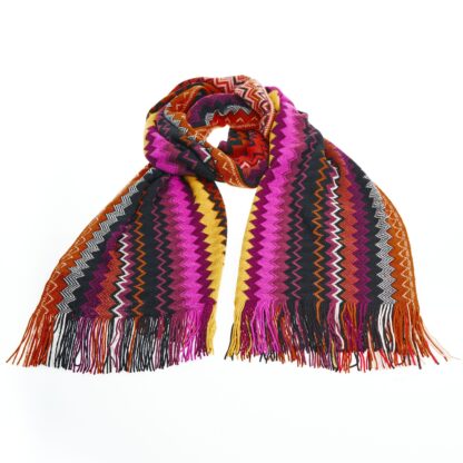 Missoni - Geometric Fringed Luxury Scarf